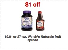 Target: Get $1.55 off Welch’s Fruit Spread after Printable Coupons