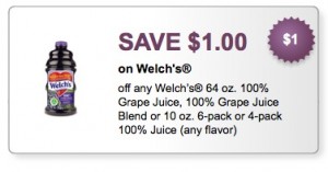 welch's juice printable coupons