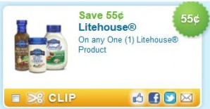 Printable Coupons: Litehouse, Robitussin, Nathan’s, White Cloud, Stouffer’s, and More