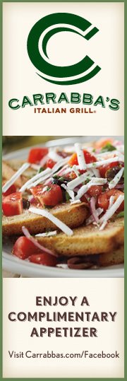 Carrabba’s Coupon | Free Appetizer with Entree Purchase