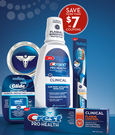 $7 in Crest and Oral B Coupons