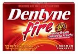 Target: Free Dentyne Fire or Ice