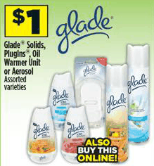 Free Glade Oil Warmer at Dollar General