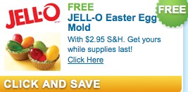 Easter JELL-O Mold for $2.95 Shipped