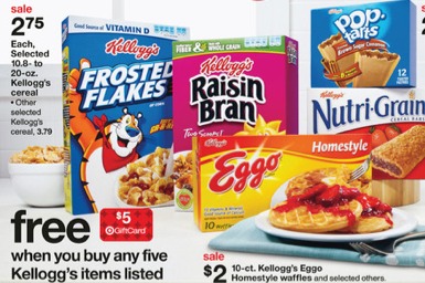 More Kelloggs Printable Coupons for that HOT Target Deal This Week