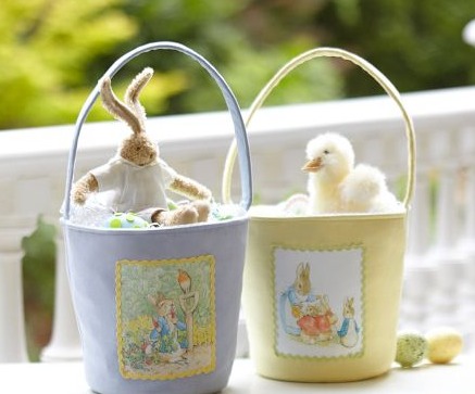 Peter Rabbit Canvas Bucket $5.99 Shipped