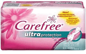 Carefree and Stayfree Free Samples