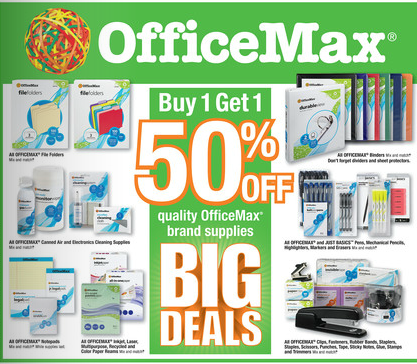 OfficeMax Deals of 04/29-05/05
