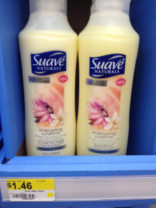 Walmart: Suave Naturals Everlasting Sunshine Shampoo only 96 Cents after Printable Coupons!