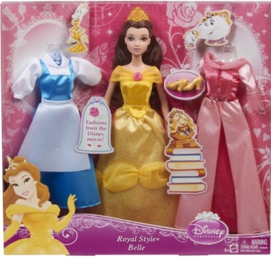 Disney Princess Dolls + Additional Dresses for $9.99 Shipped