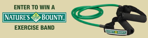 Free Exercise Band from Nature’s Bounty