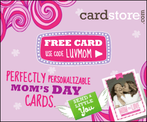 Reminder: Free Mother’s Day Card from Cardstore