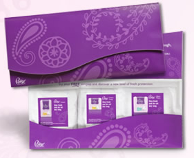 Free Poise Liners Sample