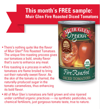 Free Can of Muir Glen Tomatoes for Pillsbury Newsletter Members