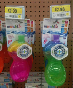 Munchkin Cups Printable Coupons | Pay $1.98 at Walmart!