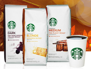 Starbucks Coffee Printable Coupons ( Pay $4 per bag at Target!)