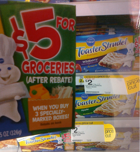 Pillsbury Toaster Strudel Grocery Cash Rebate + Target Deal