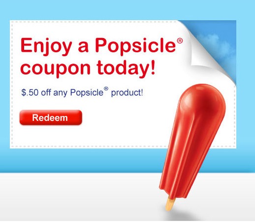 *HOT* Popsicle Printable Coupons