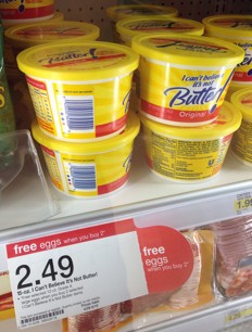 Target: I Can’t Believe it’s Not Butter + Eggs Deal