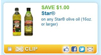 Printable Coupons: Star Olive Oil, Nestle Coffee-Mate, BonSavor Flatbreads, Mrs. Paul’s Seafood and More