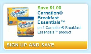 Printable Coupons: Carnation, Belvita Breakfast Biscuits, Kashi Steam Meal, Wholly Guacamole and More