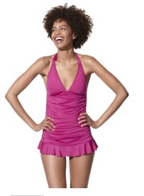 Mossimo Womens 1-Piece Swimdress Collection $15 Shipped
