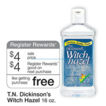 Walgreens: Better than Free Dickinson’s Witch Hazel + 15 Uses for It