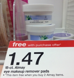 Target: Almay Cosmetic Makeup Remover Pads Just 47¢
