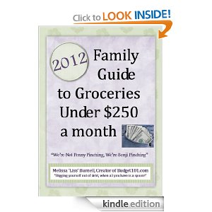 Free ebook | 2012 Family Guide to Groceries Under $250 a Month