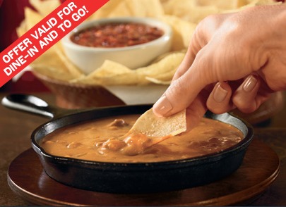 Chili’s: Free Chips & Queso on Memorial Day Weekend!