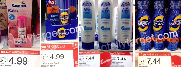 Target: Updated Deals on Coppertone Sunscreen