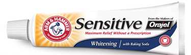 Free Sample orf Arm & Hammer Sensitive Toothpaste