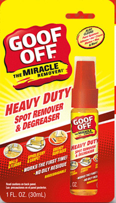 FREE Sample of Goof Off Spot Remover
