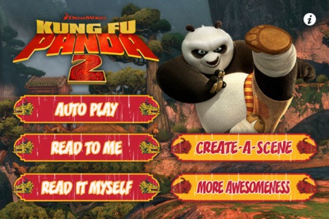 Free Kung Fu PAnda Story Book Download for Ipad, Iphone or Ipod Touch