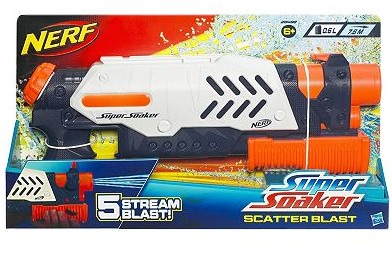 Nerf Super Soaker Scatter Blast Water Gun $7.11 Shipped