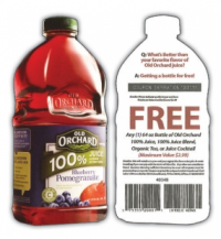 FREE Old Orchard Juice with Fan Club Signup!