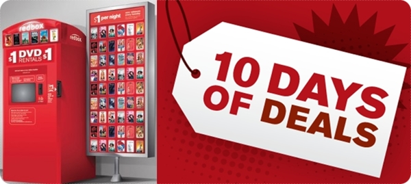 Redbox: 10 Days of Deals Text Offer