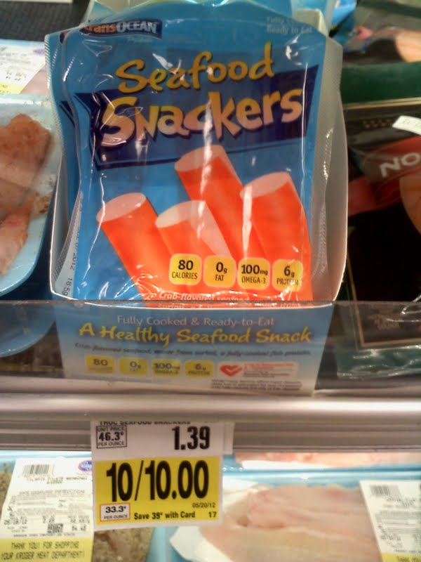 Kroger: FREE Seafood Snackers