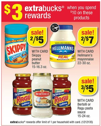 Reminder! CVS: Skippy Peanut Butter only $1.75 per Jar