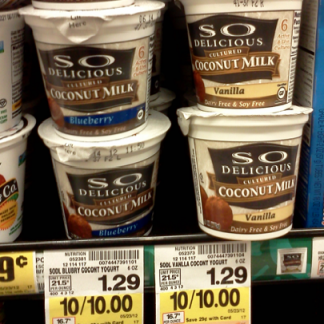 FREE So Delicious Dairy Free Yogurt at Kroger & Affiliate Stores
