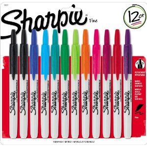 Amazon: Retractable Sharpie Permanent Markers (12 count) – Only $13.64!