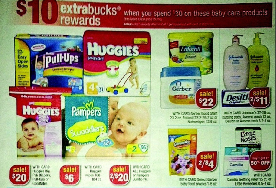 CVS: Cheap Huggies and Pampers Diapers Starting 6/24