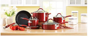 Better Homes and Gardens 10-Piece Porcelain Aluminum Cookware Set for $69 Shipped