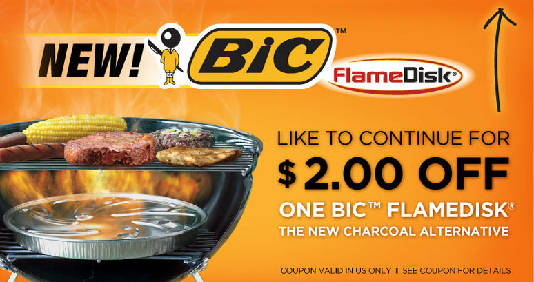 New $2 BIC FlameDisk Printable Coupon + Rite Aid Deal!