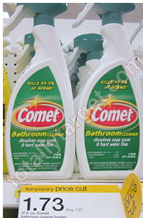 Target: Comet Bathroom Cleaner Spray Just 98¢