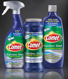 Target: Comet Stainless Steel Cleaner only 14 Cents!