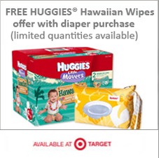 Free Diapers and Free Wipes Coupons for Target and Babies R Us