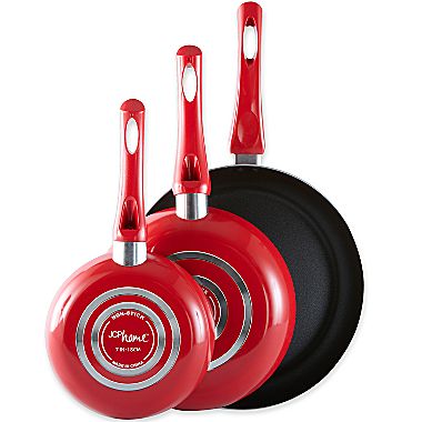 JC Penney Home 3 Piece Skillet, 2 Piece Grill/Griddle or 3 Piece Cookware Sets just $14 Each!