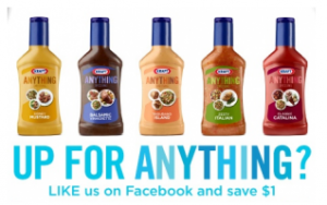 New Kraft Printable Coupon = Cheap Dressing