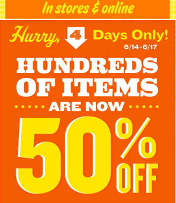 Old Navy: 50% Off Hundreds of Items 4 Day Sale + 10% Off Online Code!